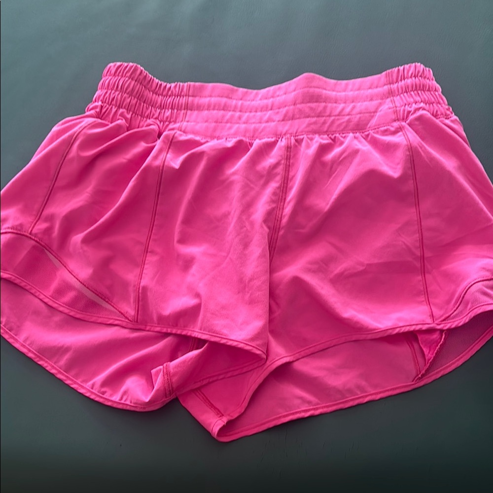 Lululemon Athletica Pink Athletic Shorts Lightweight Performance